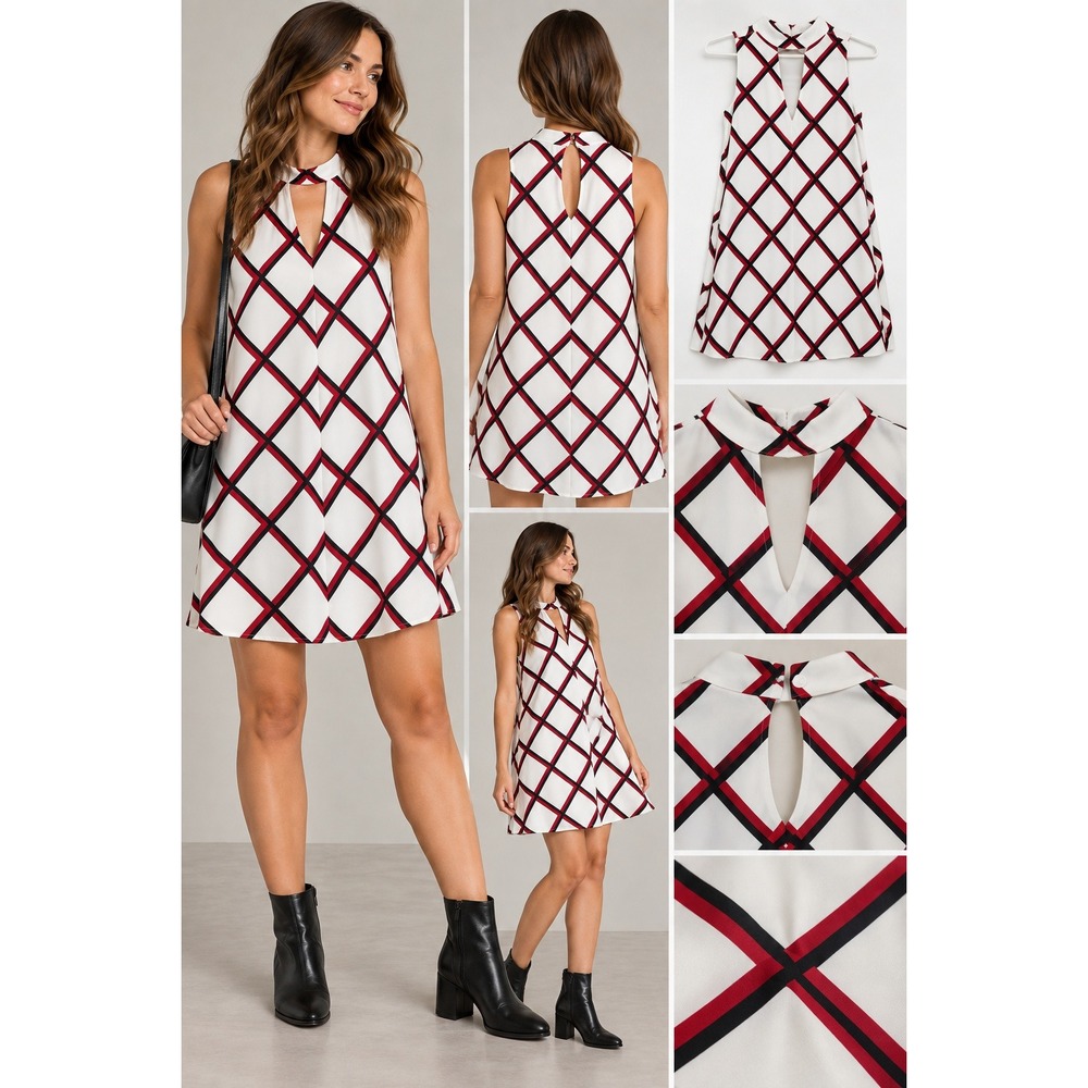 Almost Famous Sleeveless A-Line Dress, NWT